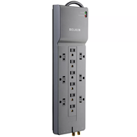 Belkin 12 Outlet Surge Protector w/8 ft Cord