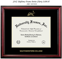 SWC Diploma Frame Petite Cherry - 10258101