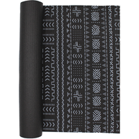 Oak and Reed Yoga Mat - Black 4mm 1Pk Wrap Mudcloth