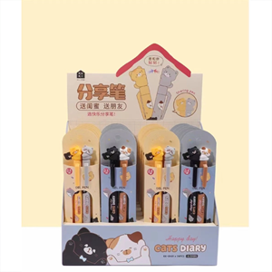 BCmini - Cat Diary Double Gel Pen