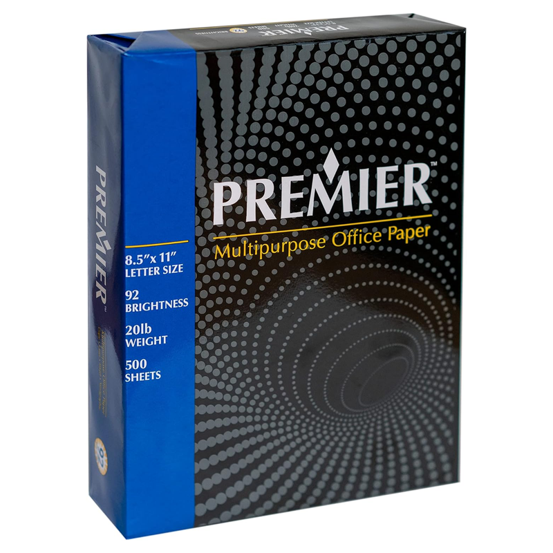 Premier 8.5" x 11" Copy Paper 500 Sheets (SKU 1063433236) Premier 8.5" x 11" Copy Paper 500 Sheets (SKU 1063433236)