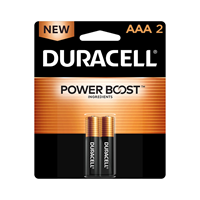 Duracell  Alkaline Batteries AAA 2Pk