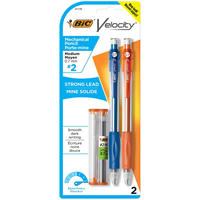 BIC Velocity Mechanical Pencils 0.7mm 2PK