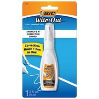 BIC Wite Out 2-in-1 Correction Fluid 0.51oz