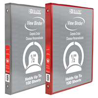 Bazic 0.5" View Binder