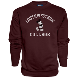 Blue 84 Mickey Mouse Southwestern College Crew