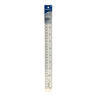 C-Thru Transparent Metric Ruler 12"