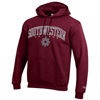 Champion Southwetsern College Powerblend Fleece Hoodie