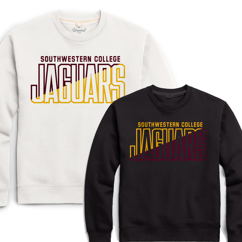 Crewneck Jaguar LoPro SWC Southwestern College Bookstore