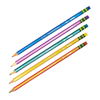 Dixon Ticonderoga #2 Striped Pencils 10PK
