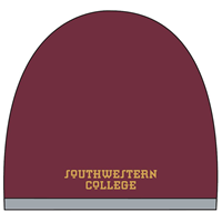 Beanie Southwestern Contrast Trim