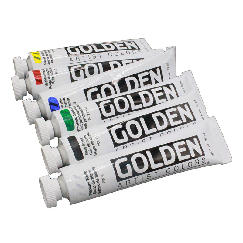 Golden Artist Colors Acrylic 6 Piece Paint Set Southwestern College