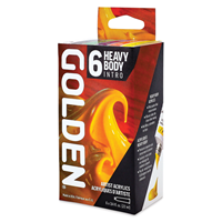 Golden Artist Heavy Body Acrylic Paint 6pc