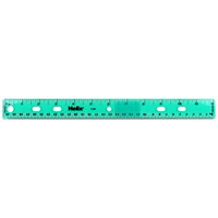 Helix 6 Plastic Ruler Colors May Vary