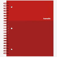 Hamelin 1 Subject Spiral Bound Hardcover Notebooks 8 1/2