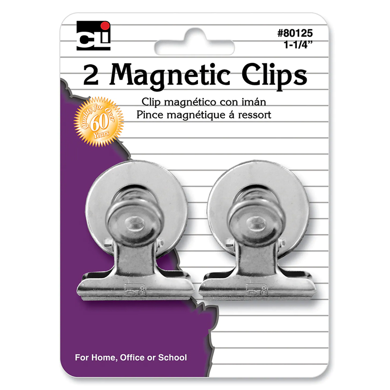 2 Magnetic Clips 2PK