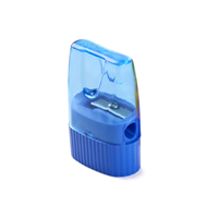 Pencil Sharpener W/Shaving Receptacle Colors May Vary