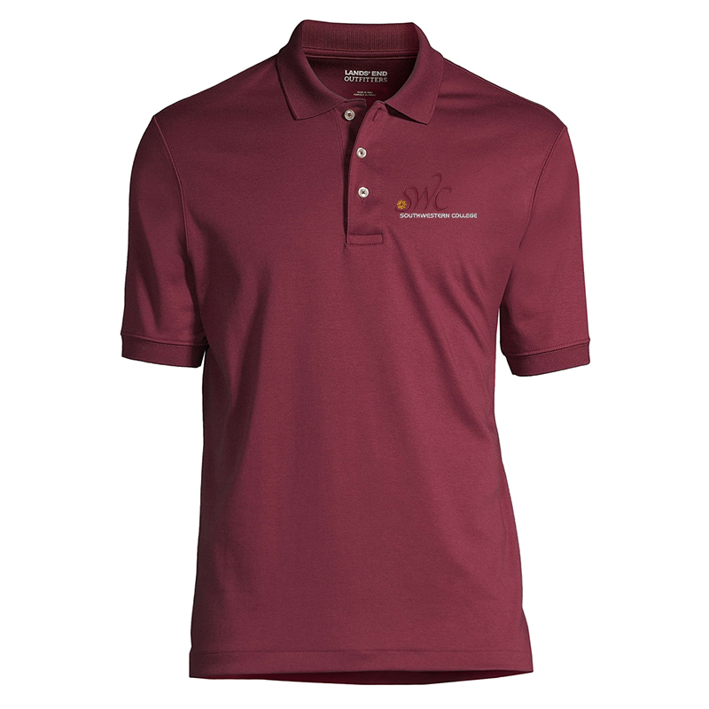 Pima Cotton Polo Shirt Burgundy (SKU 10604793119)
