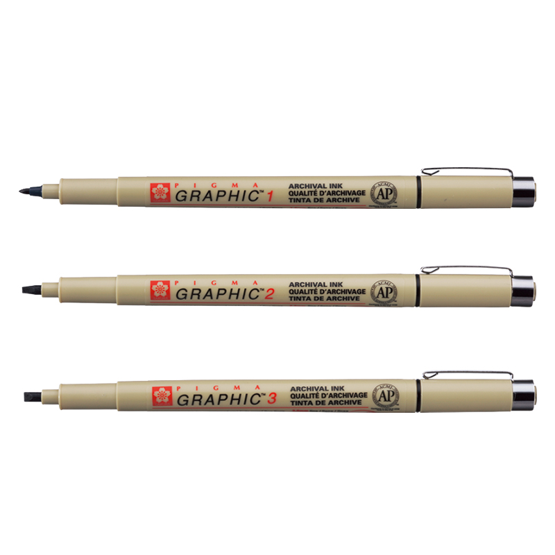 Pigma Micron Graphic Pens