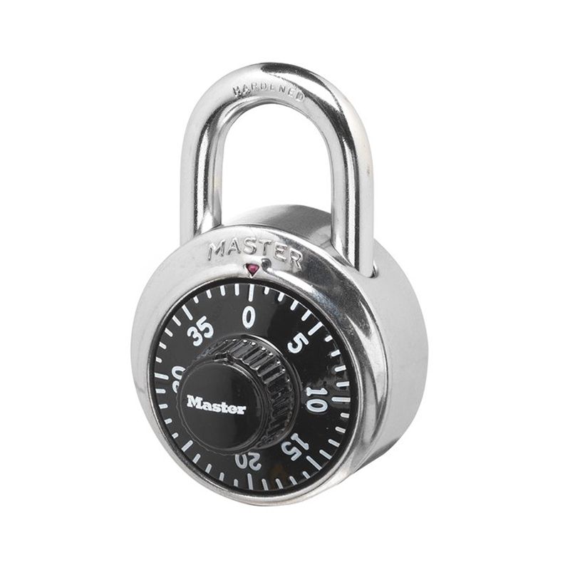 Masterlock 1-7/8" - 3 Digit Combination Lock - Black (SKU 10368503106)