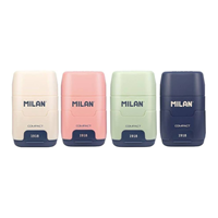Milan Compact 1918 Sharpener + Eraser Combo (1063405965) Milan Compact 1918 Sharpener + Eraser Combo