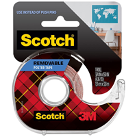 Scotch Removable Poster Tape 3/4" x 150"
