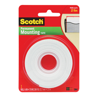 Scotch Mounting Tape 1/2" x 75"