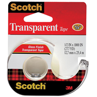 Scotch Transparent Tape 1/2" x 1000"