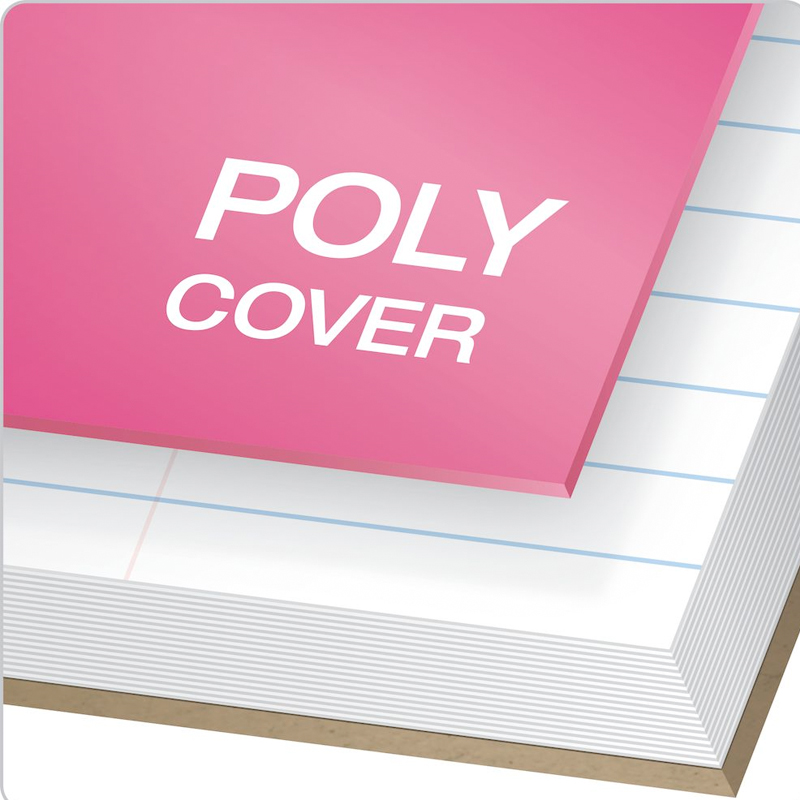 Oxford 5 Subject Poly Notebook, 9" x 11", College Rule, 200 Sheets, 5