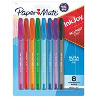 Paper Mate InkJoy Ballpoint Pens Assorted Colors 8PK