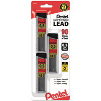Pentel Lead Refill 0.5mm HB 3PK