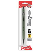 Pentel Sharp Premium Mechanical Pencil 0.5mm Metallic Barrel