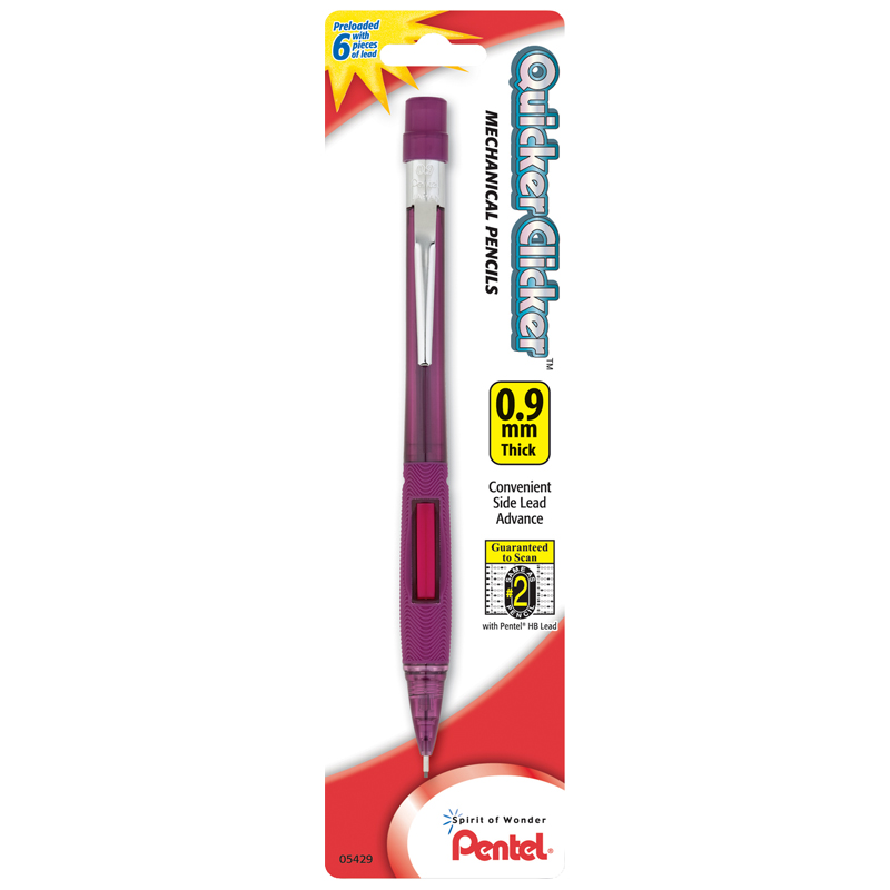 Pentel Quicker Clicker Mechanical Pencil 0.9mm 1PK Southwestern
