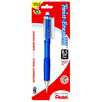 Pentel Twist-Erase III Mechanical Pencil 0.5mm  W/1 Refill Eraser 1PK