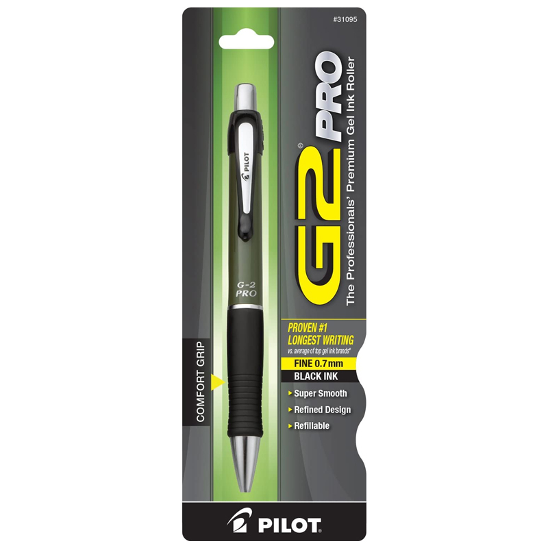 Pilot G2 Pro Fine 0.7mm Black Ink Pen 1PK (SKU 1054669769) Pilot G2 Pro Fine 0.7mm Black Ink Pen 1PK (SKU 1054669769)