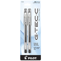 Pilot G-TEC-C Ultra Fine Black Pens 2PK