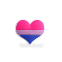 Pride Silicone Pins -  bisexual