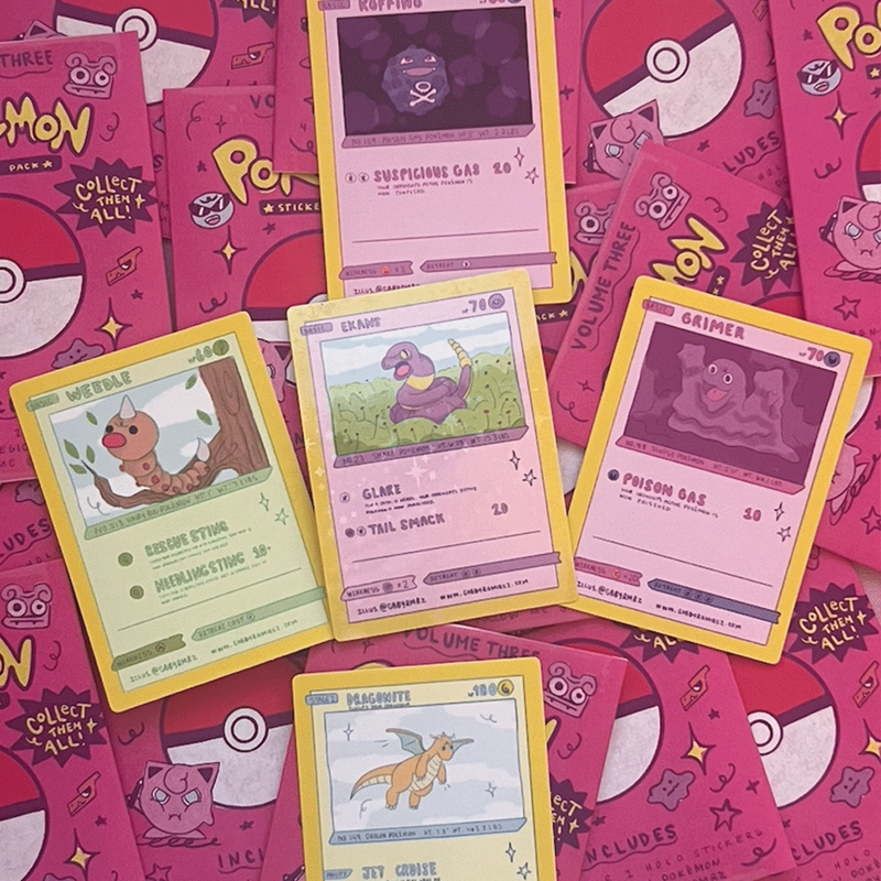 Art of Gabby Ramirez - Pokemon Blind Pack Vol. 3 | Southwestern College  Campus Store