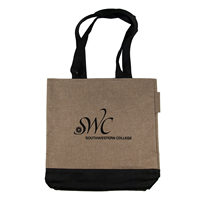 Tote w/handle Grey,Blue,Tan