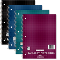 Roaring Spring 1 Subject Quad 4X4 Notebook 10.5" x 8"
