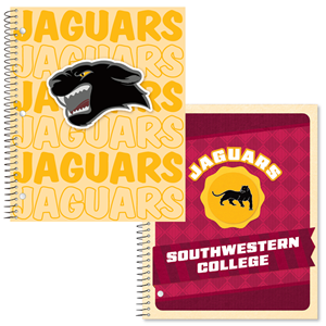 Roaring Spring 3 Subject Wirebound Notebook Jaguars