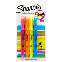 Sharpie Pocket Accent Assorted Highlighters 4PK