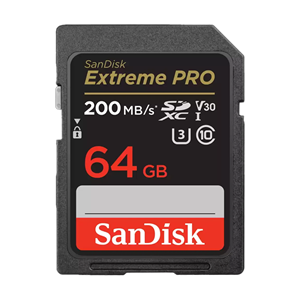 SanDisk Extreme Pro SDXC Card 64GB