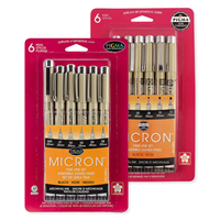 Sakura Pigma Micron Set of 6