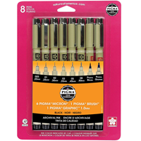 Sakura Pigma Micron Set of 8