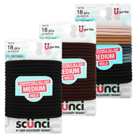 Scunci No Damage Hair Ties 18pk