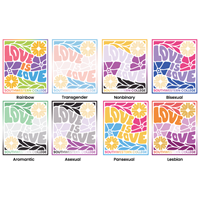 Pride Flags Sticker Sheet