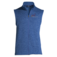 Sweater Fleece Vest Blue Sky Heather