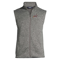 Sweater Fleece Vest Artic Gray Heather