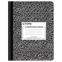 Composition Book College Ruled 9.75" x 7.5" 100 Sheets